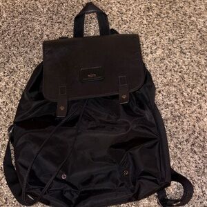Packable Tumi flap backpack